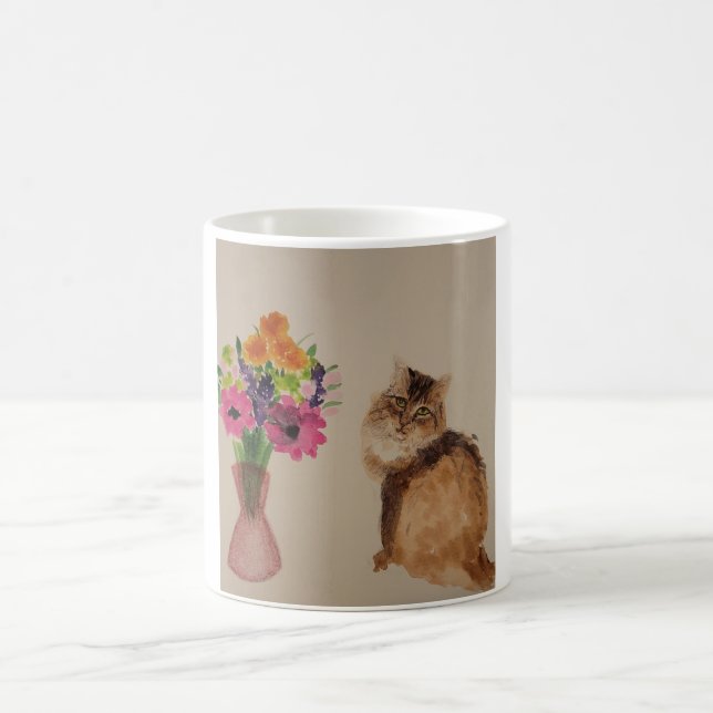 Täglicher Empress Allie die Katze Cup Kaffeetasse (Mittel)