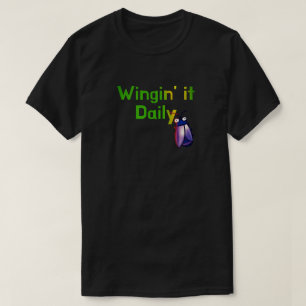 Täglicher lustiger Käfer-Humor beim Improvisieren T-Shirt