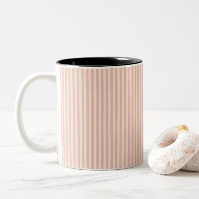 Täglicher Muse Zweifarbige Tasse (Mit Donut)