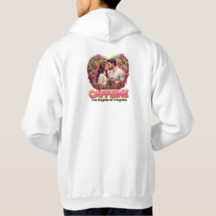 Täglicher Ritual-Aufkleber für Kaffeeliebhaber Hoodie