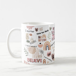 Tägliches Affirmationsgeschenk Großes Geschenk, Af Kaffeetasse
