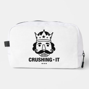 Tägliches Hustle-Mindset Motivational Crushing It Waschbeutel