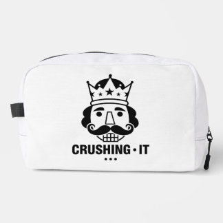 Tägliches Hustle-Mindset Motivational Crushing It  Waschbeutel