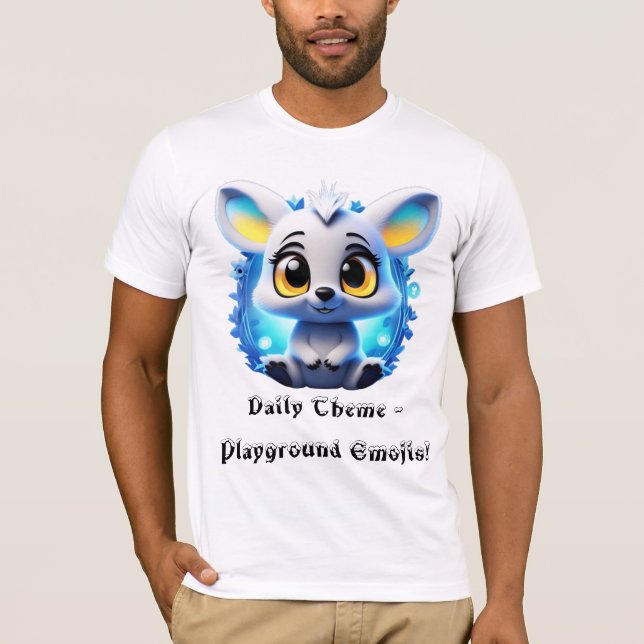 Tägliches Thema - Spielplatz Emojis! T-Shirt (Vorderseite)
