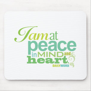 TÄGLICHES WORD® "innerer Frieden" Mousepad