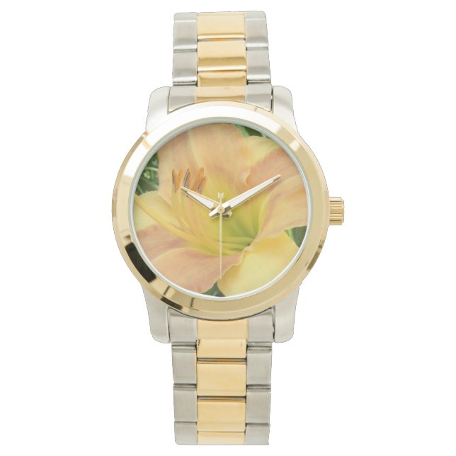 TAGLILIE "Blond Baby" — Armbanduhr (Vorderseite)