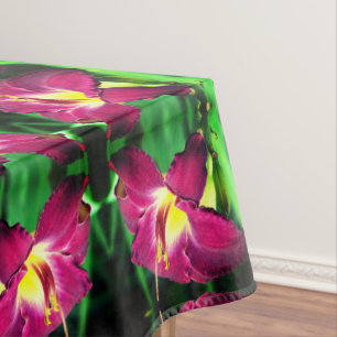 Taglilie Blume Nah Abstrakt Tischdecke