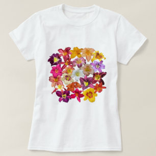 Taglilie-Collage T-Shirt