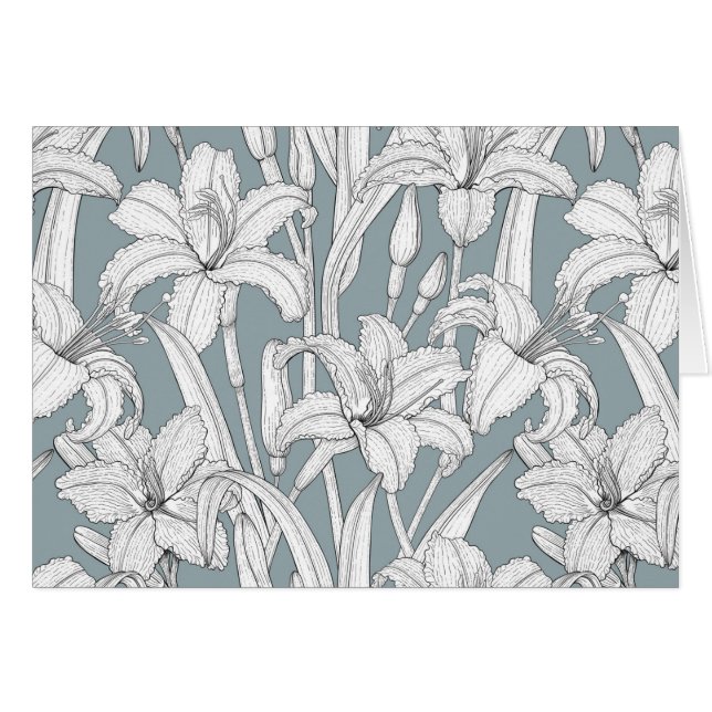 Taglilien (Vorderseite (Horizontal))