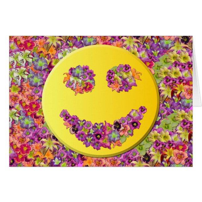 Taglilien machen mich glücklich! (Vorderseite (Horizontal))