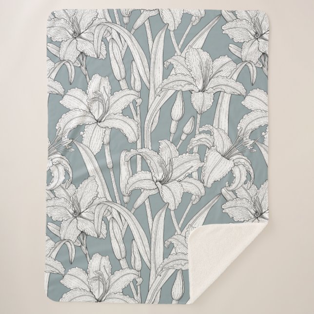 Taglilien Sherpadecke (Vorderseite)