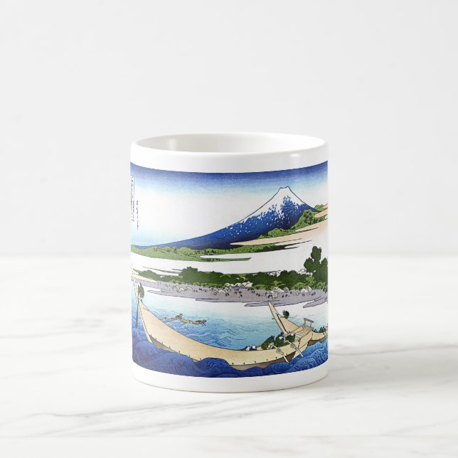 Tago Beach in Ejiri, Tokaido Kaffeetasse (Mittel)