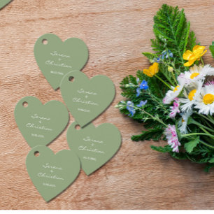 Tags der Minimalistischen Gastgeschenk Hochzeit Geschenkanhänger