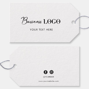 Tags für den Business Hang Bekleidung Swing Tags S Geschenkanhänger
