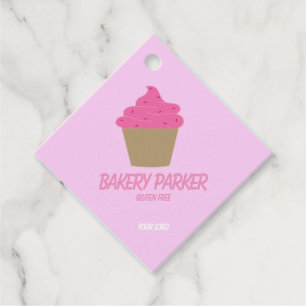 Tags für die Brötchen der Bäckerei Geschenkanhänger