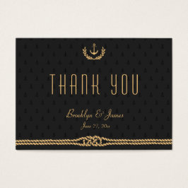 Tags für die schwarze und goldene Gastgeschenk Hoc