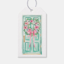 Tags für Geschenke an der Vorderseite, Tags für ne