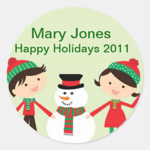 Tags für Party Runder Aufkleber