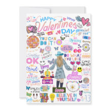 TÄGSKARTE DER SWIFT-INSPIRIERTEN VALENTINE