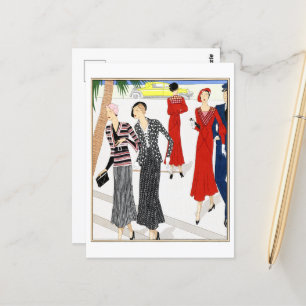 Tagskleider von Noxa und Aine-Montaillé Postcard Postkarte