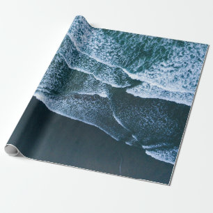 Tagsüber Meereswellen Geschenkpapier