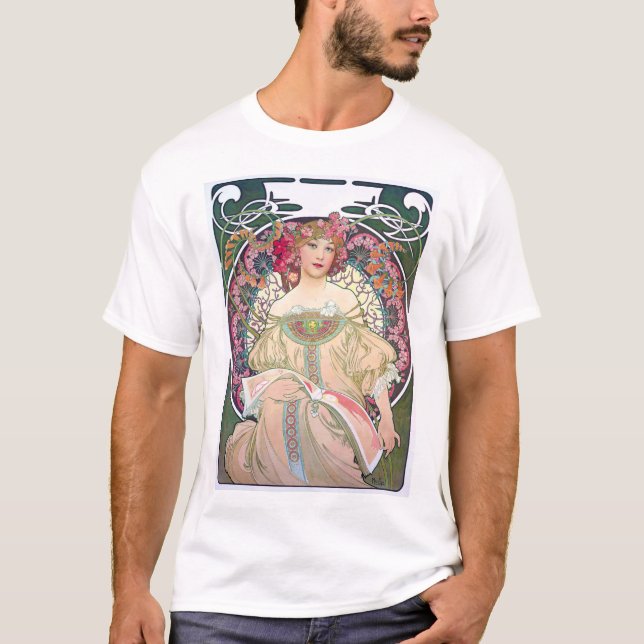 Tagtraum (Frühling), Mucha T-Shirt (Vorderseite)