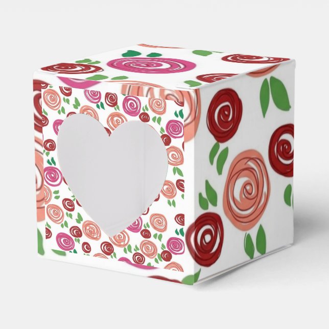 Tagtraum Rosen Geschenkschachtel (Vorderseite)