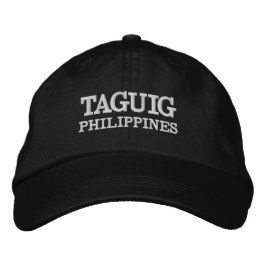 Taguig Philiippines Baseball Hat Bestickte Baseballkappe