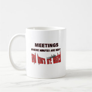 Tagungsüberlebende Kaffeetasse