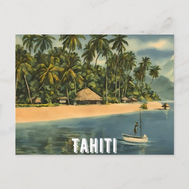Tahiti (6) postkarte (Vorderseite)