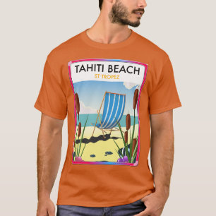 Tahiti Beach St Tropez Frankreich T-Shirt