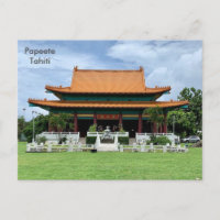 Tahiti, chinesischer Kanti-Tempel von Tahiti, Pape