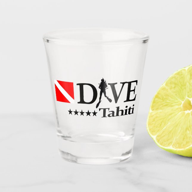 Tahiti DV4 Schnapsglas (Vorderseite)