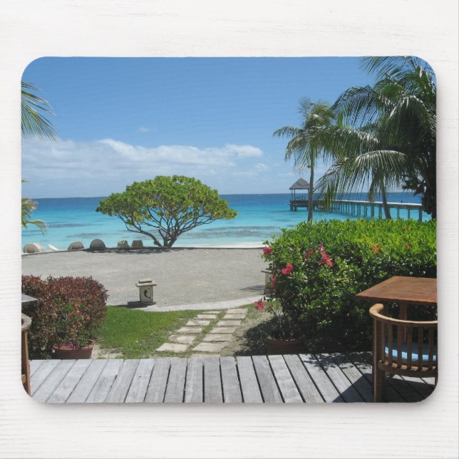 Tahiti-Flucht Mousepad (Vorne)