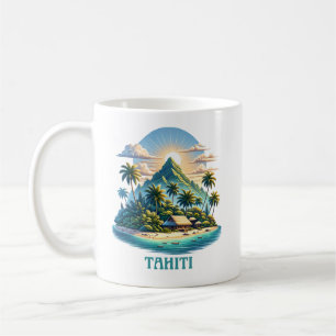 Tahiti Französisch-Polynesien Südpazifik Kaffeetasse