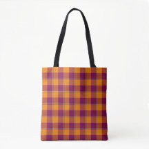 Tahiti Gold and Rose Bud Cherry Plaid