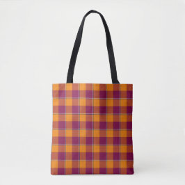 Tahiti Gold and Rose Bud Cherry Plaid