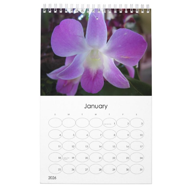 Tahiti Kalender (Jan 2026)