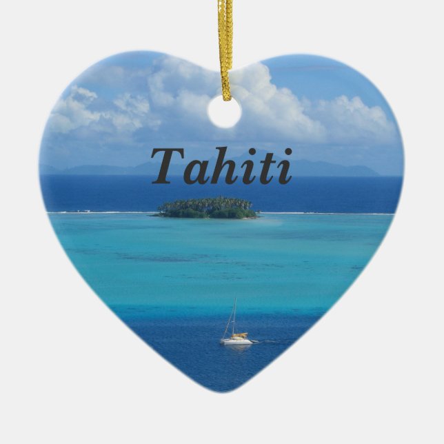 Tahiti Keramikornament (Vorne)