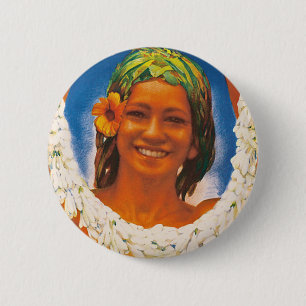 Tahiti ~ La Perle du Pacifique Button