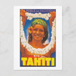 Tahiti ~ La Perle du Pacifique Postkarte