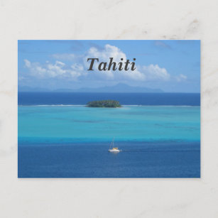 Tahiti Postkarte