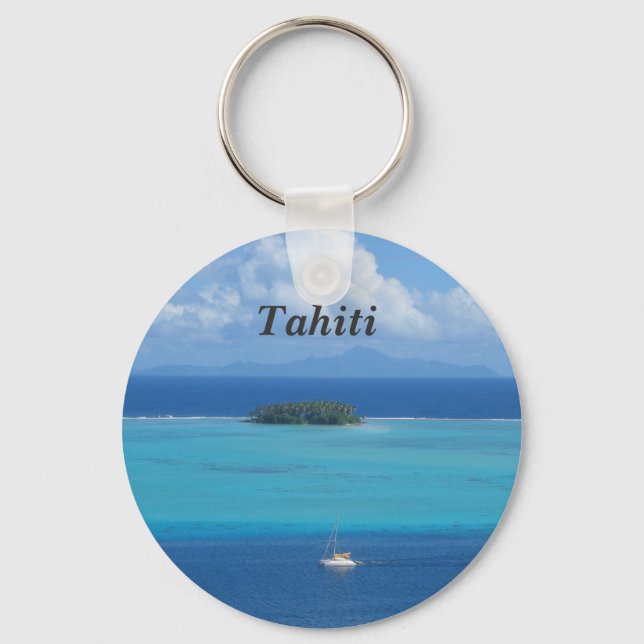 Tahiti Schlüsselanhänger (Vorderseite)