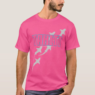 Tahiti Shark Scuba Diving Scuba Diving mit Haien T-Shirt