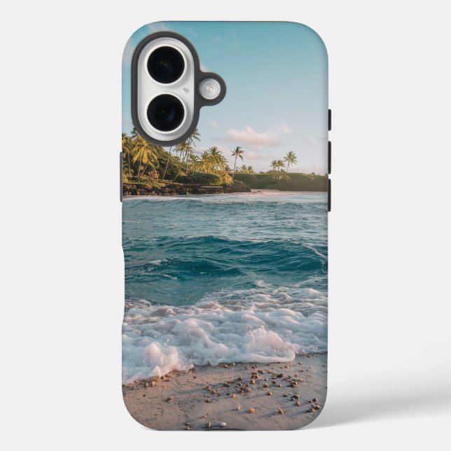 Tahiti Strand Case-Mate iPhone Hülle (Rückseite)