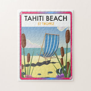 Tahiti Strand St Tropez Puzzle