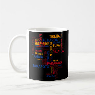 Tahiti und ihre Inseln Französisch-Polynesien Kaffeetasse