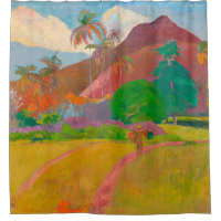 Tahitian Landschaft Paul Gauguin Post-Impressionis