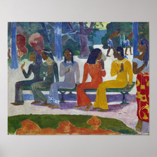 Tahitian Women, Gauguin Poster