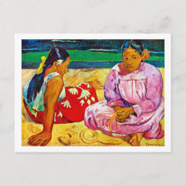 Tahitian Women, Gauguin Postkarte